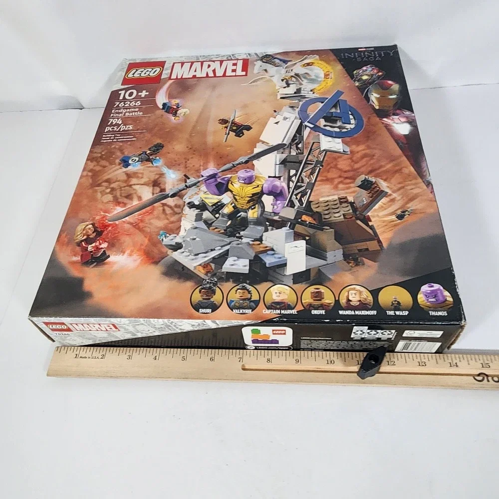 LEGO Marvel 76266 Endgame Final Battle – New Factory Sealed Retired